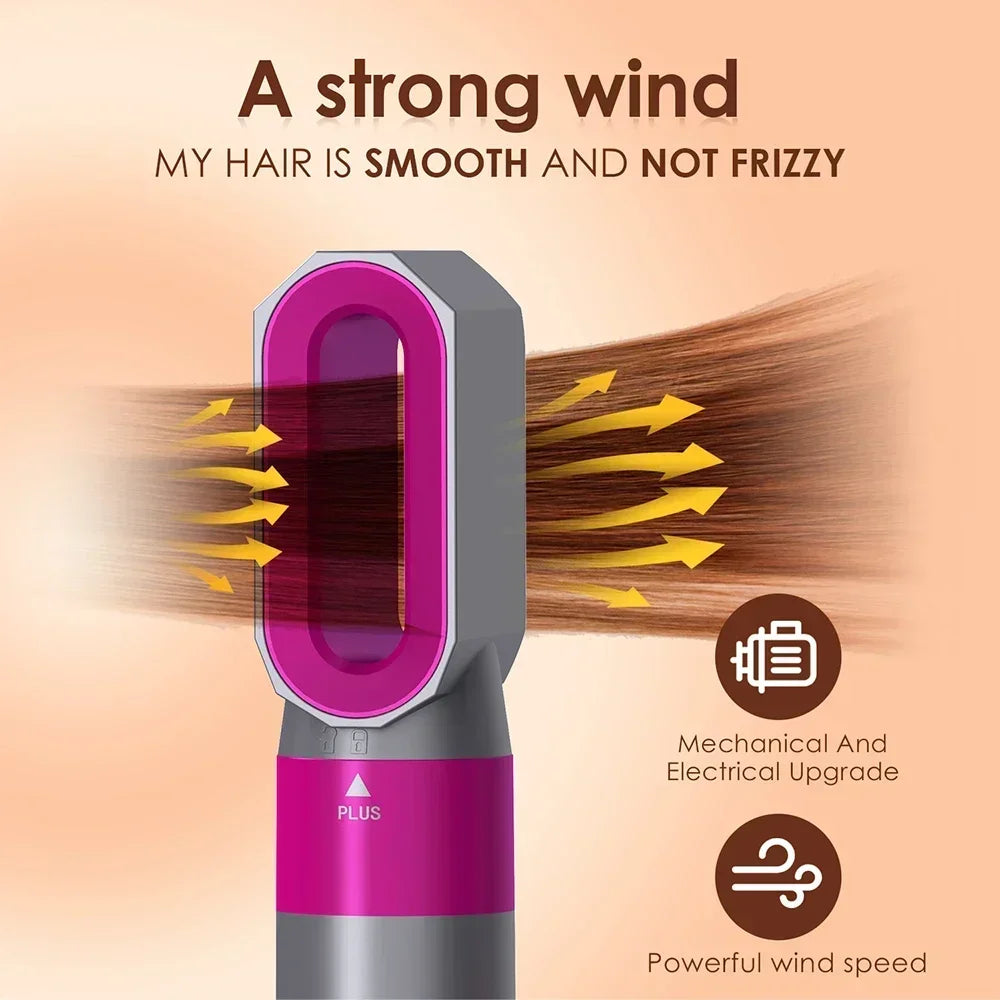 5 in 1 Hairdryer Multi-Function Hair Straightener Curling Iron Curling Iron with Brush Hot Air Comb Styling Set Styling Tools