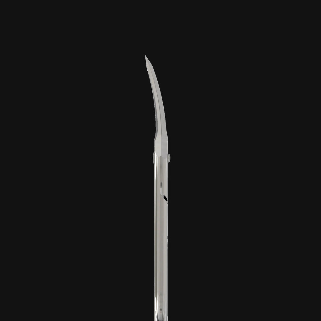 Professional Cuticle Scissors "Asymmetric" UNIQ 20 TYPE 4 -SQ-20/4- STALEKS by kvadrat store