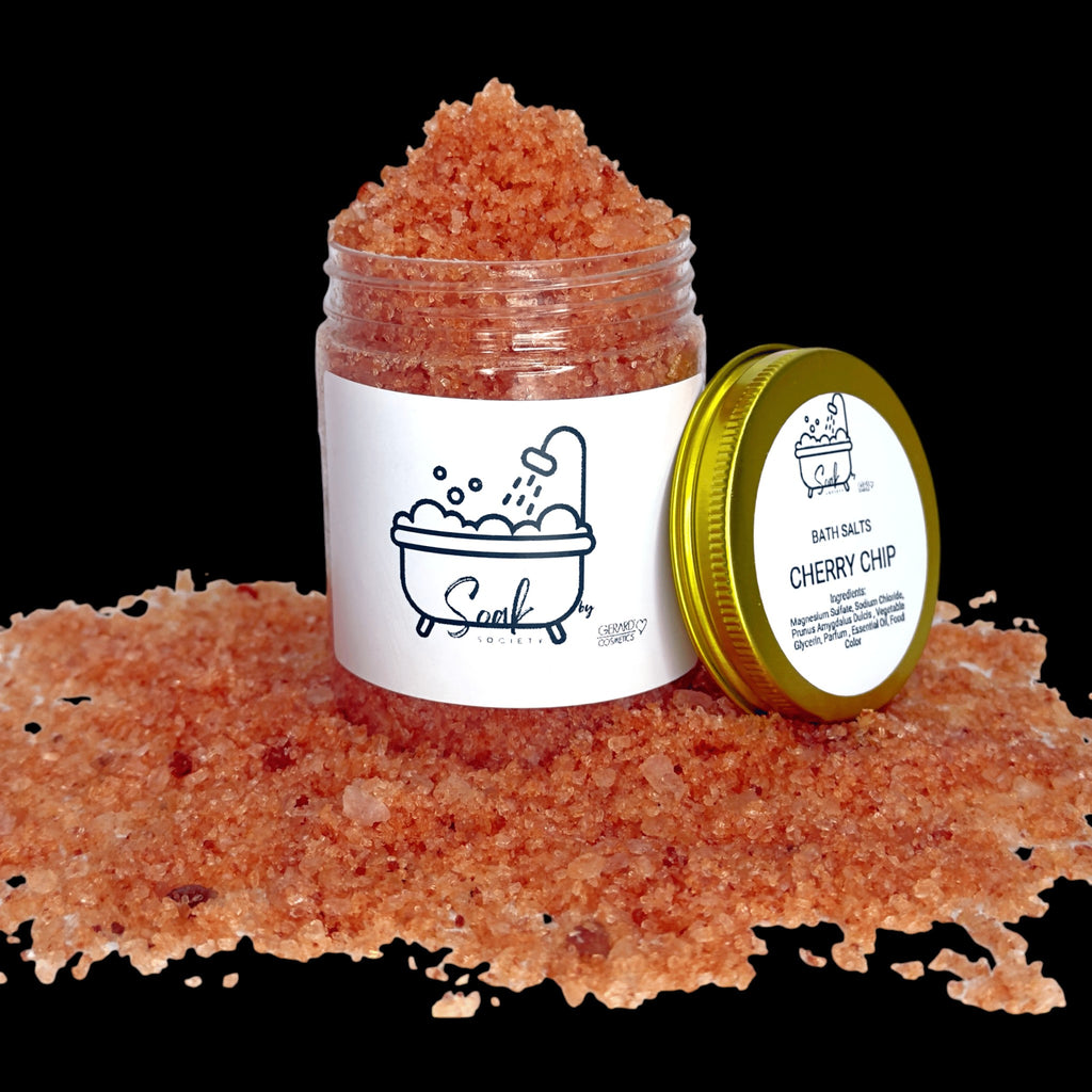 Soak Society Bath Salts - Cherry Chip by Gerard Cosmetics