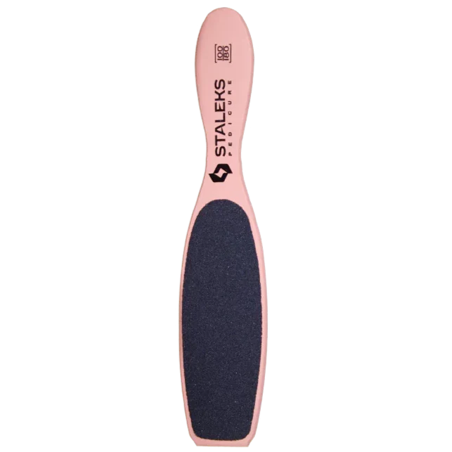 STALEKS BEAUTY & CARE 20 TYPE 3 WOODEN PEDICURE FOOT FILE 100/180 GRIT ABC 20/3- STALEKS™ by kvadrat store