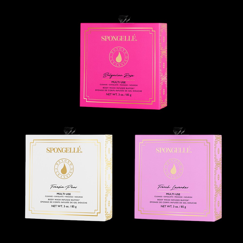 Floral Boxed Flower Set by Spongellé