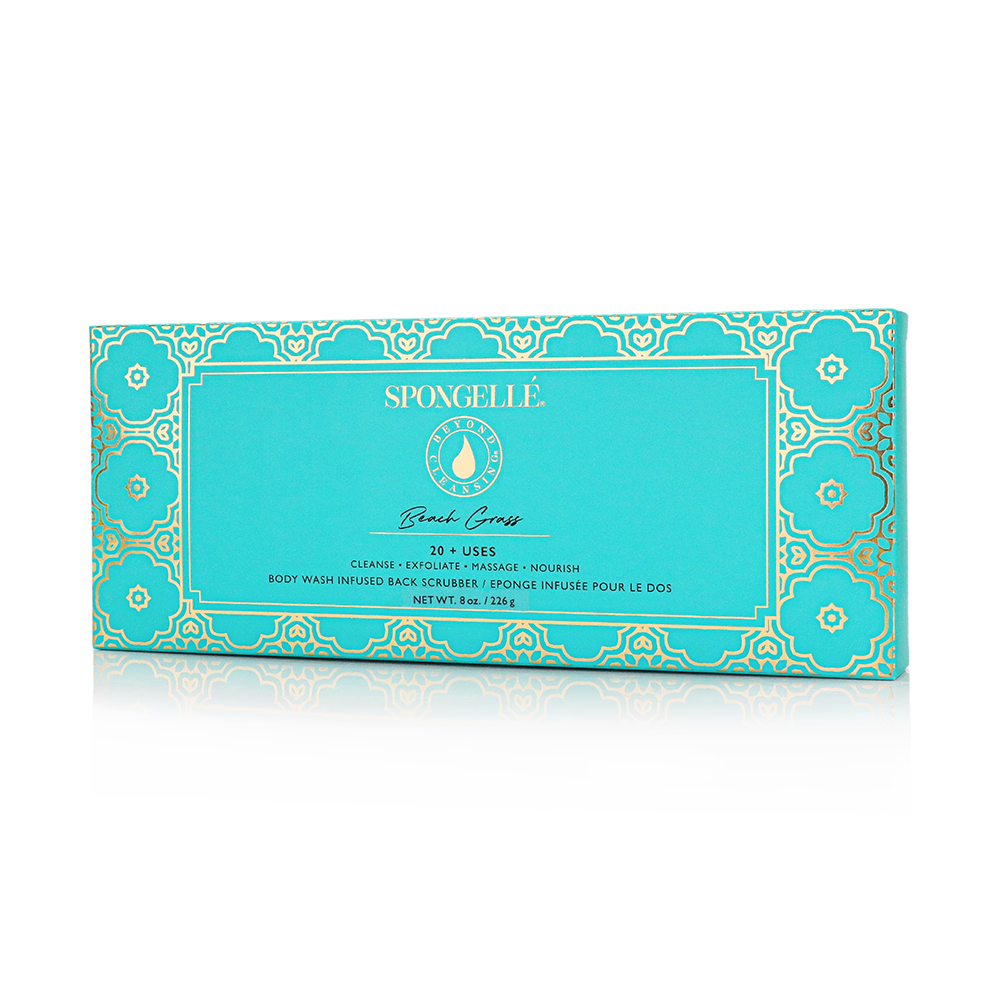 Beach Grass Body Wash Infused Back Buffer by Spongellé