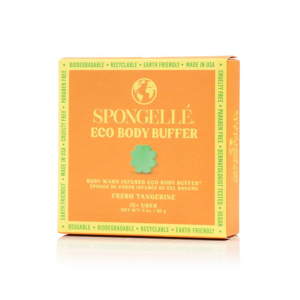 Fresh Tangerine | Eco Body Buffer by Spongellé