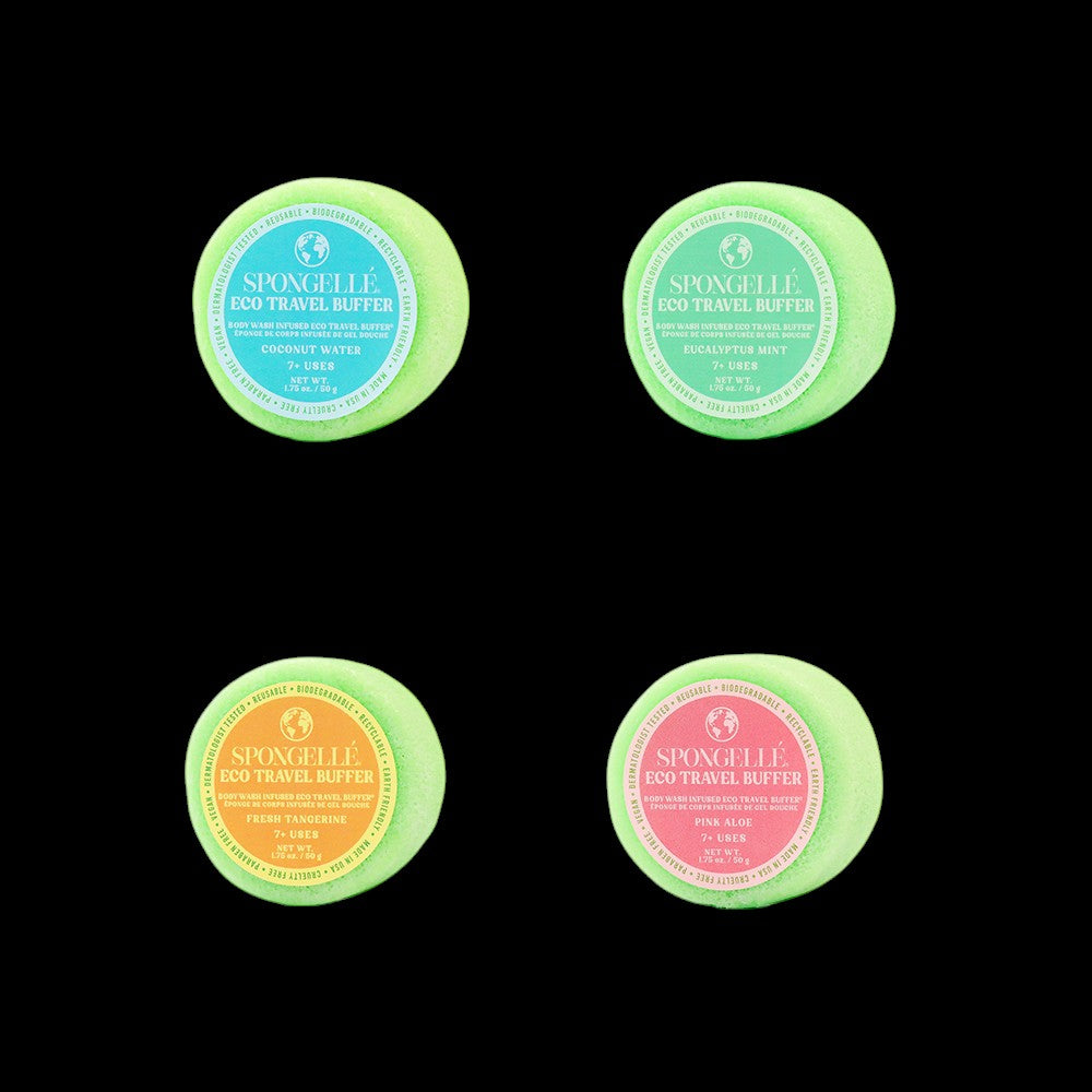 Eco Travel Buffer Assorted Pack by Spongellé
