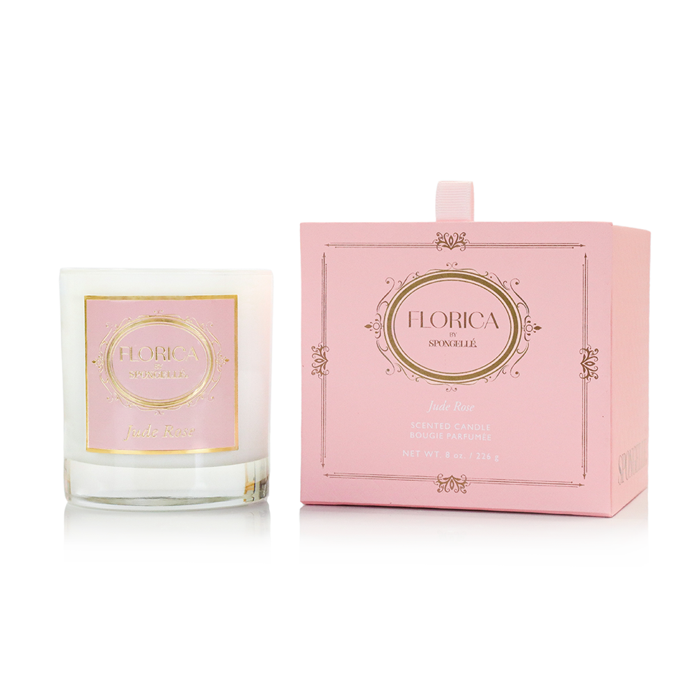 Jude Rose Candle | Florica by Spongellé