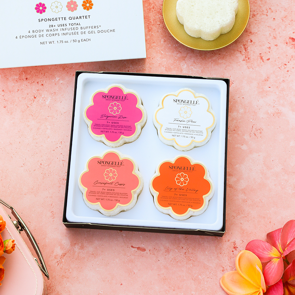 Spongette Quartet | Gift Set 1 by Spongellé