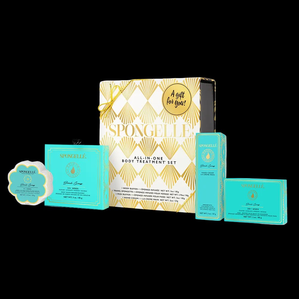 Beach Grass | Daisy Gift Set by Spongellé