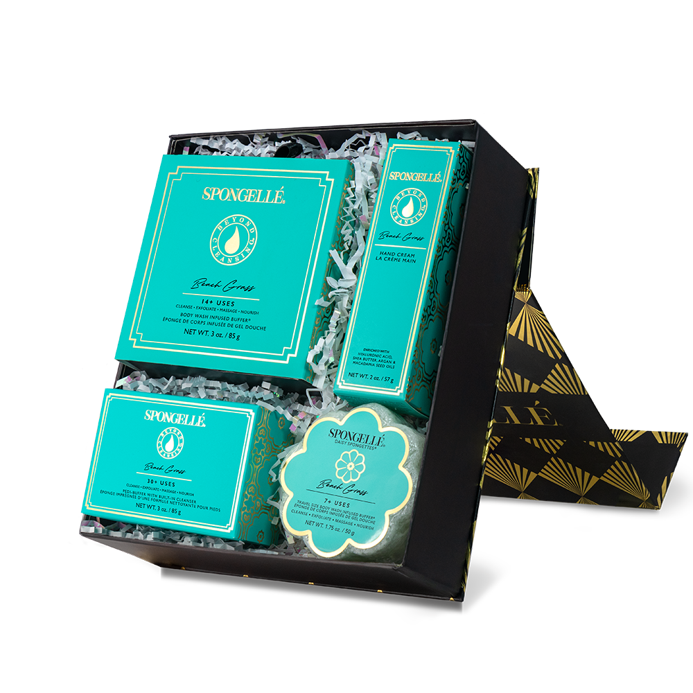 Beach Grass | Daisy Gift Set by Spongellé