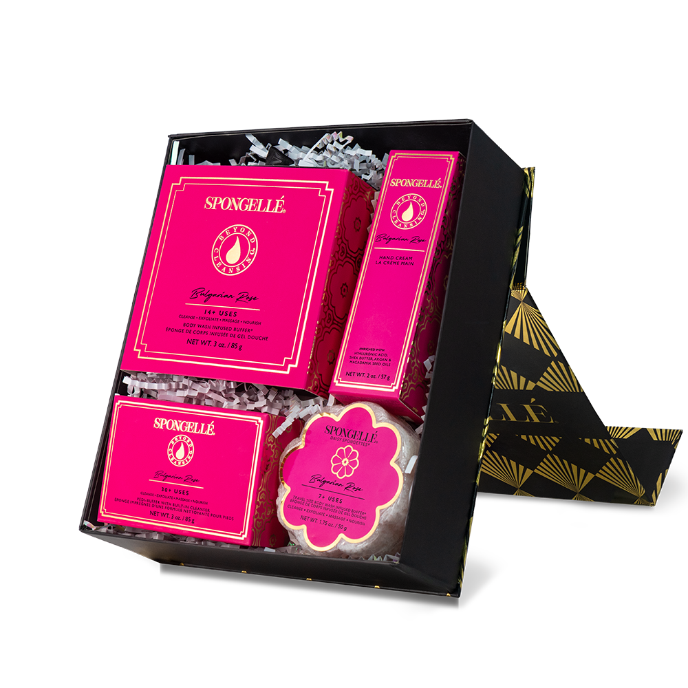 Bulgarian Rose | Daisy Gift Set by Spongellé