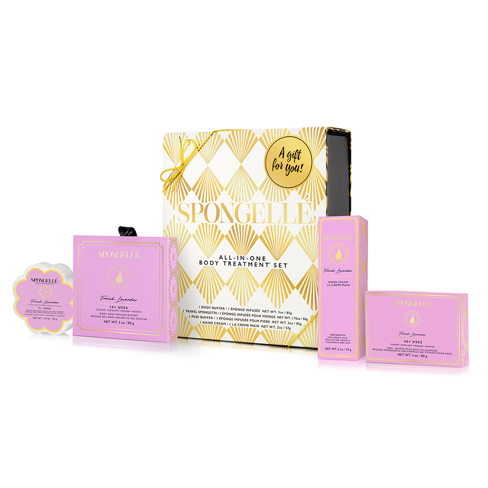 French Lavender | Daisy Gift Set by Spongellé