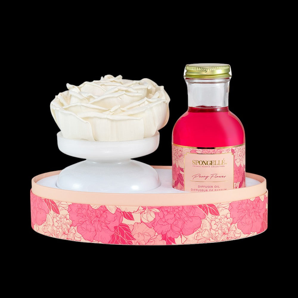 Peony Flower | Private Reserve Diffuser by Spongellé