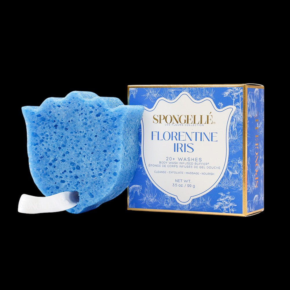 Florentine Iris | Les Fleurs Body Buffer by Spongellé