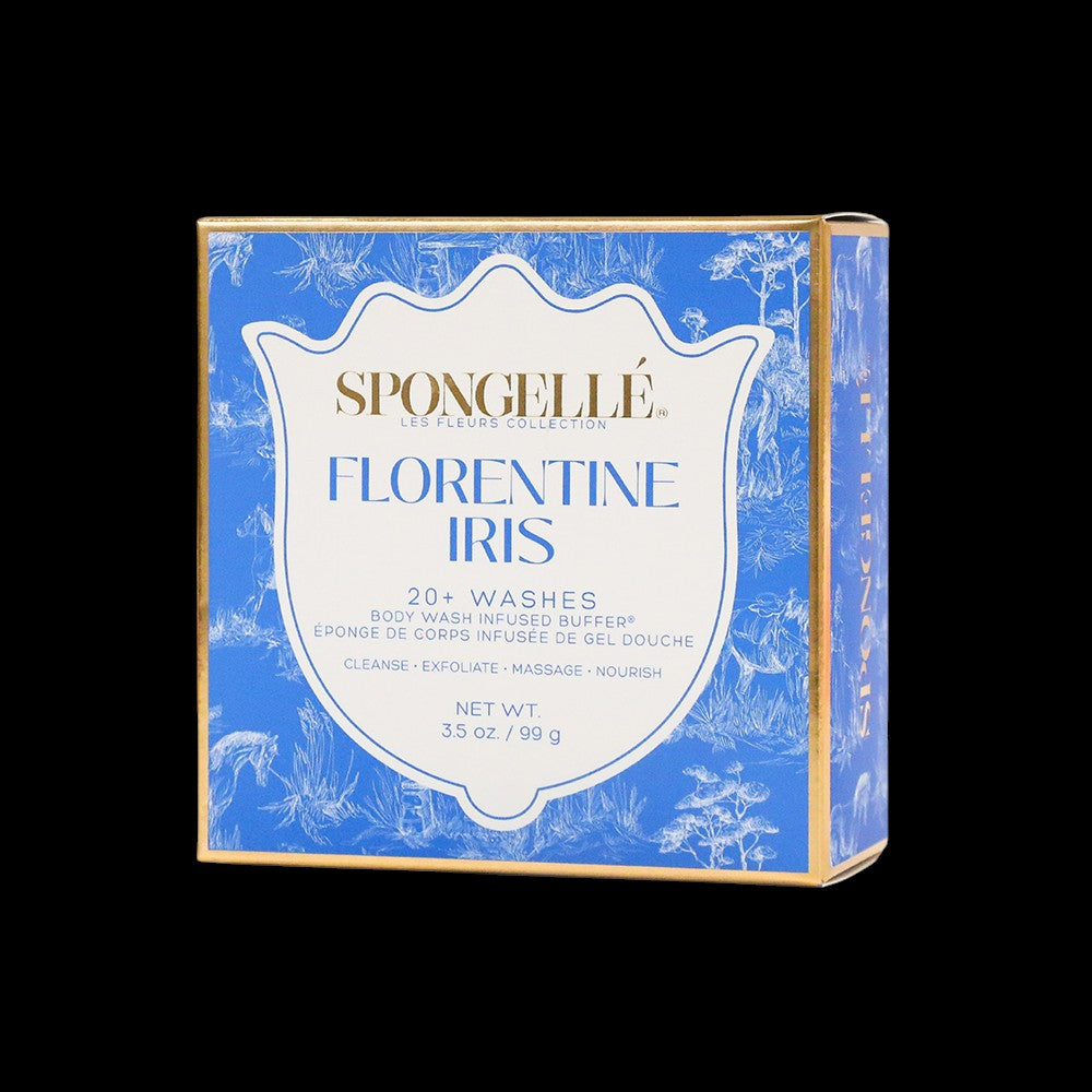 Florentine Iris | Les Fleurs Body Buffer by Spongellé