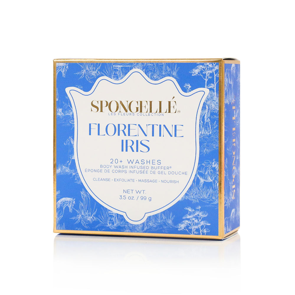 Florentine Iris | Les Fleurs Body Buffer by Spongellé