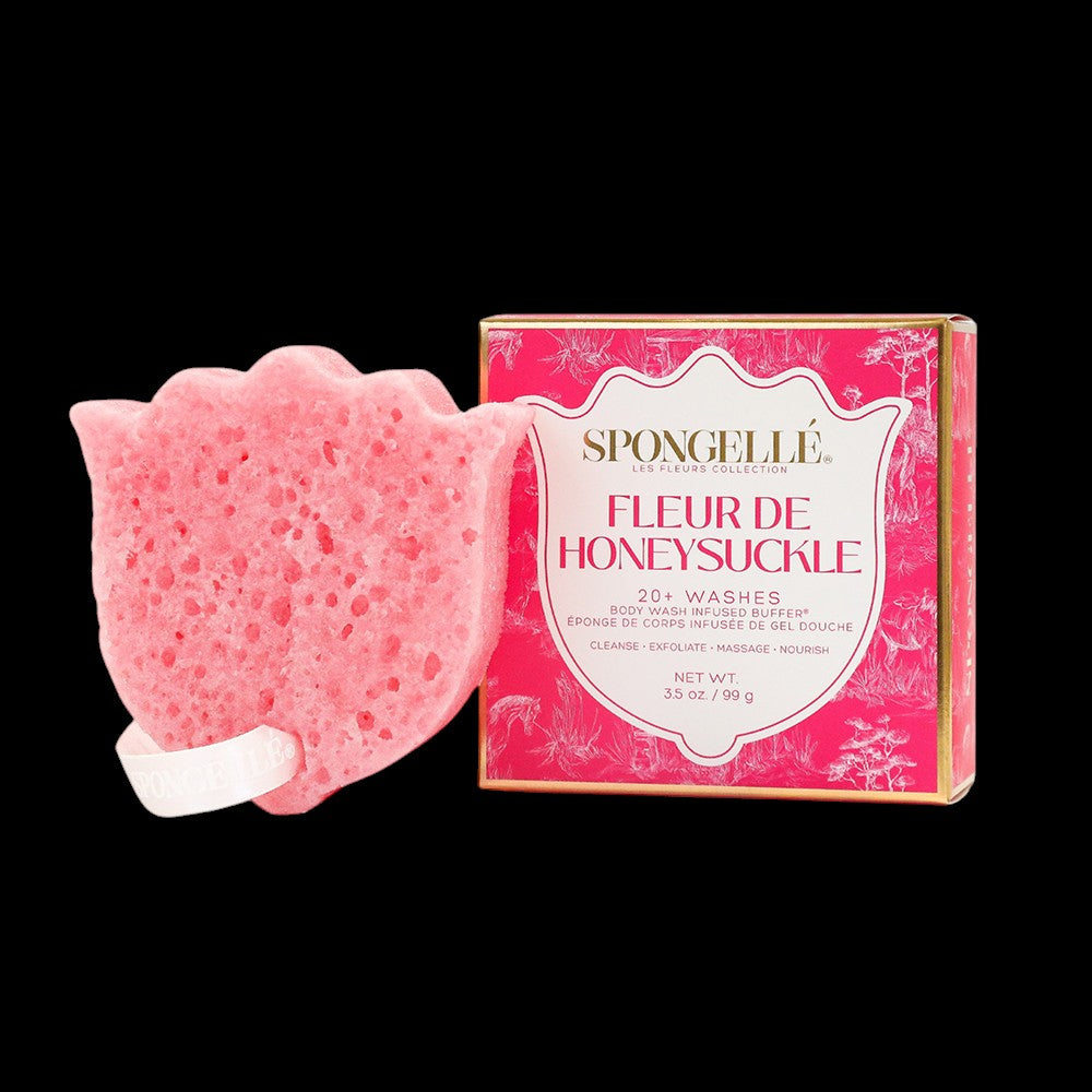 Fleur de Honeysuckle | Les Fleurs Body Buffer by Spongellé