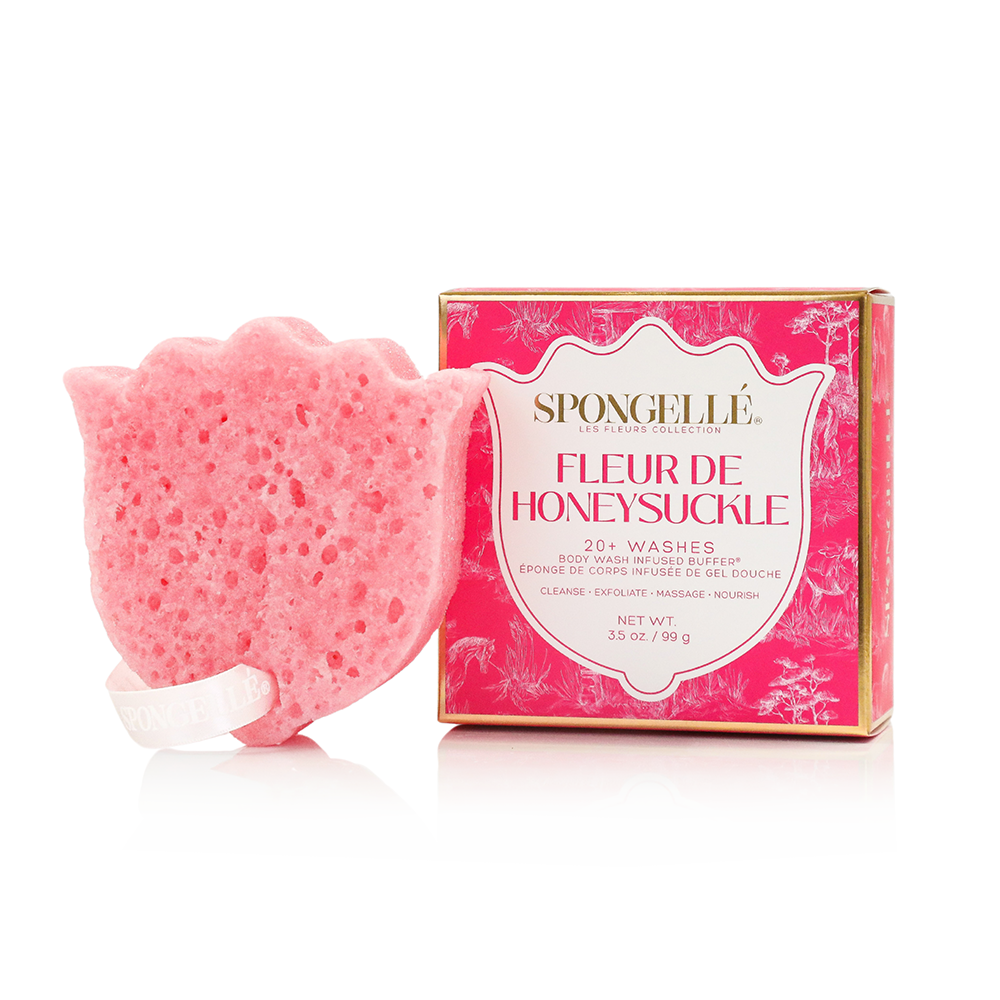 Fleur de Honeysuckle | Les Fleurs Body Buffer by Spongellé