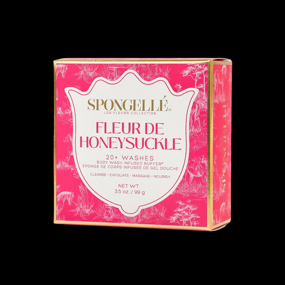 Fleur de Honeysuckle | Les Fleurs Body Buffer by Spongellé