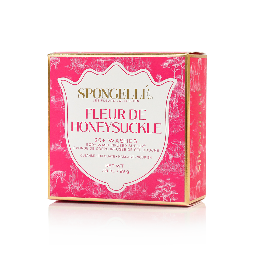 Fleur de Honeysuckle | Les Fleurs Body Buffer by Spongellé