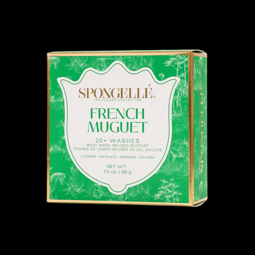 French Muguet | Les Fleurs Body Buffer by Spongellé