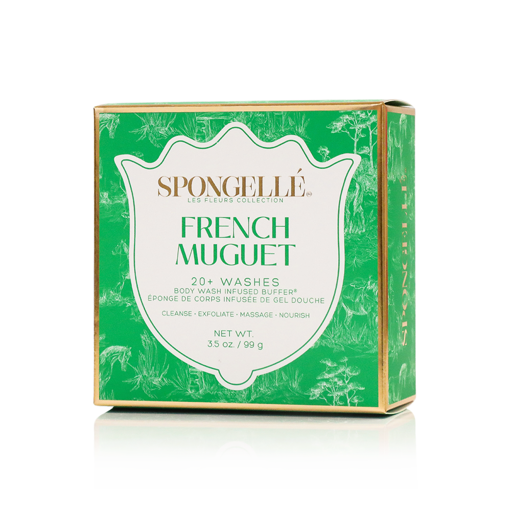 French Muguet | Les Fleurs Body Buffer by Spongellé