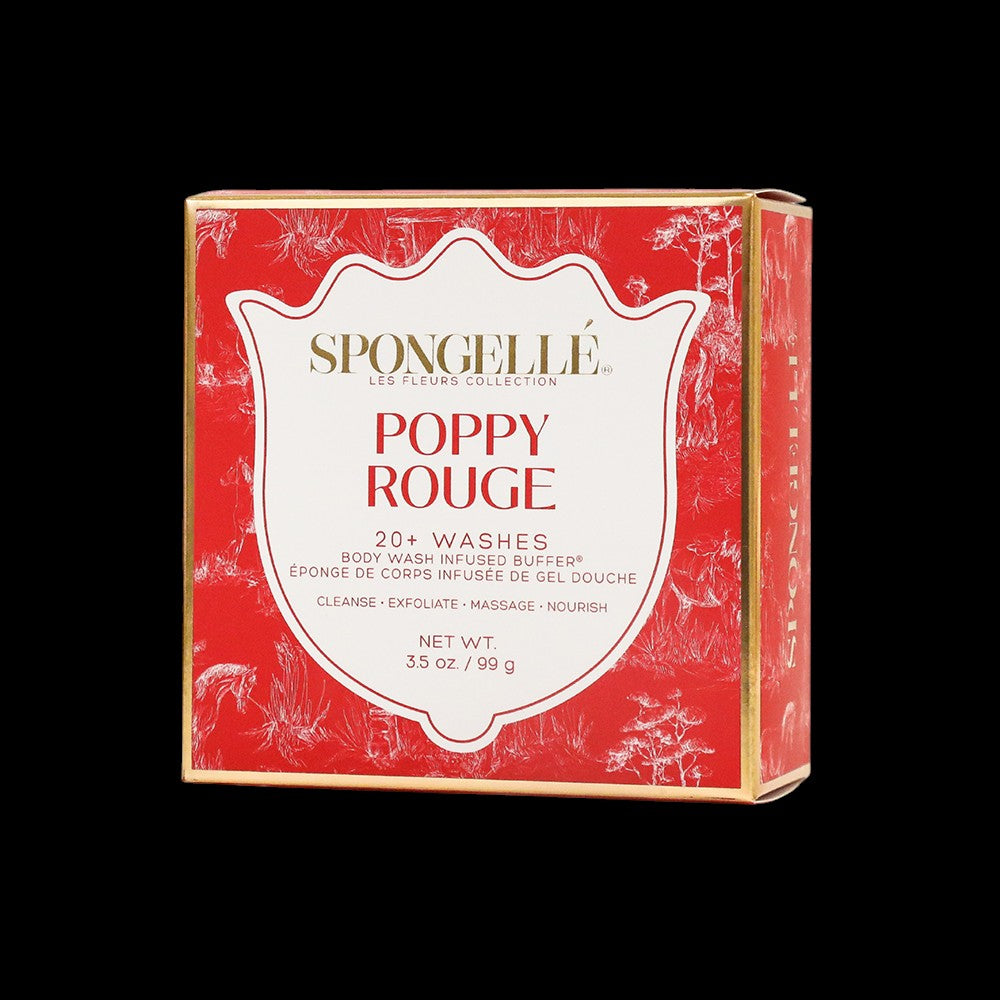 Poppy Rouge | Les Fleurs Body Buffer by Spongellé