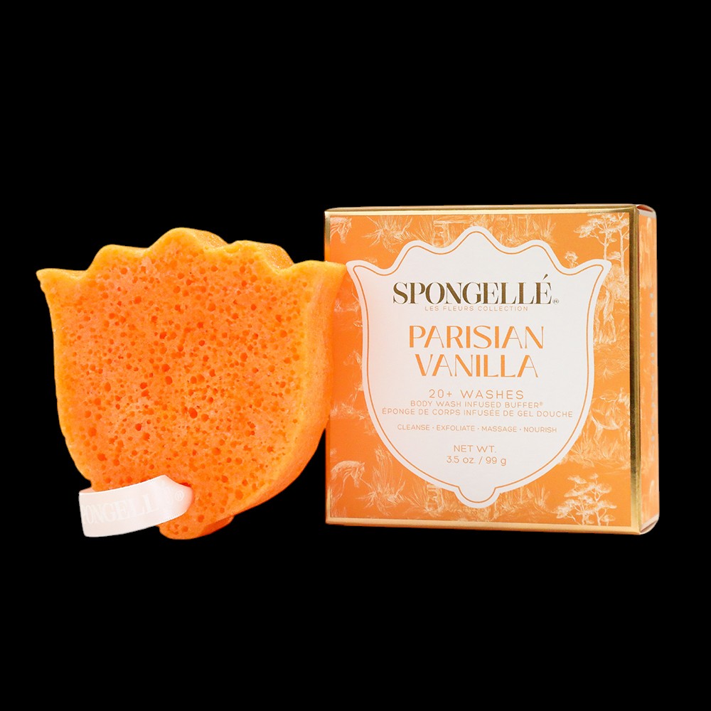 Parisian Vanilla | Les Fleurs Body Buffer by Spongellé