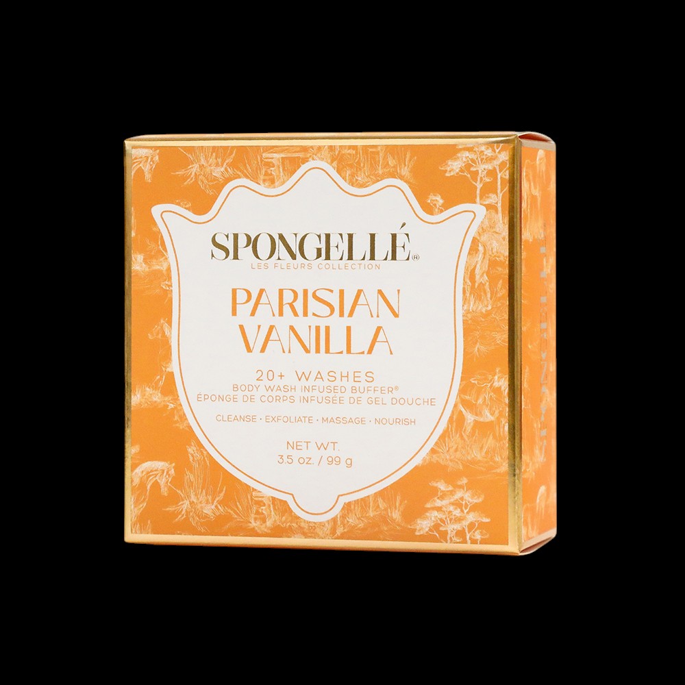 Parisian Vanilla | Les Fleurs Body Buffer by Spongellé