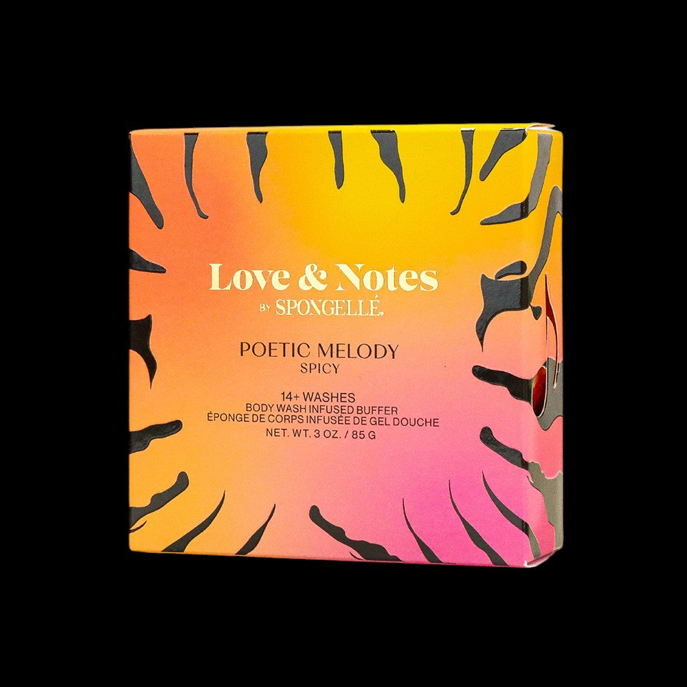 Poetic Melody | Love & Notes Body Buffer by Spongellé