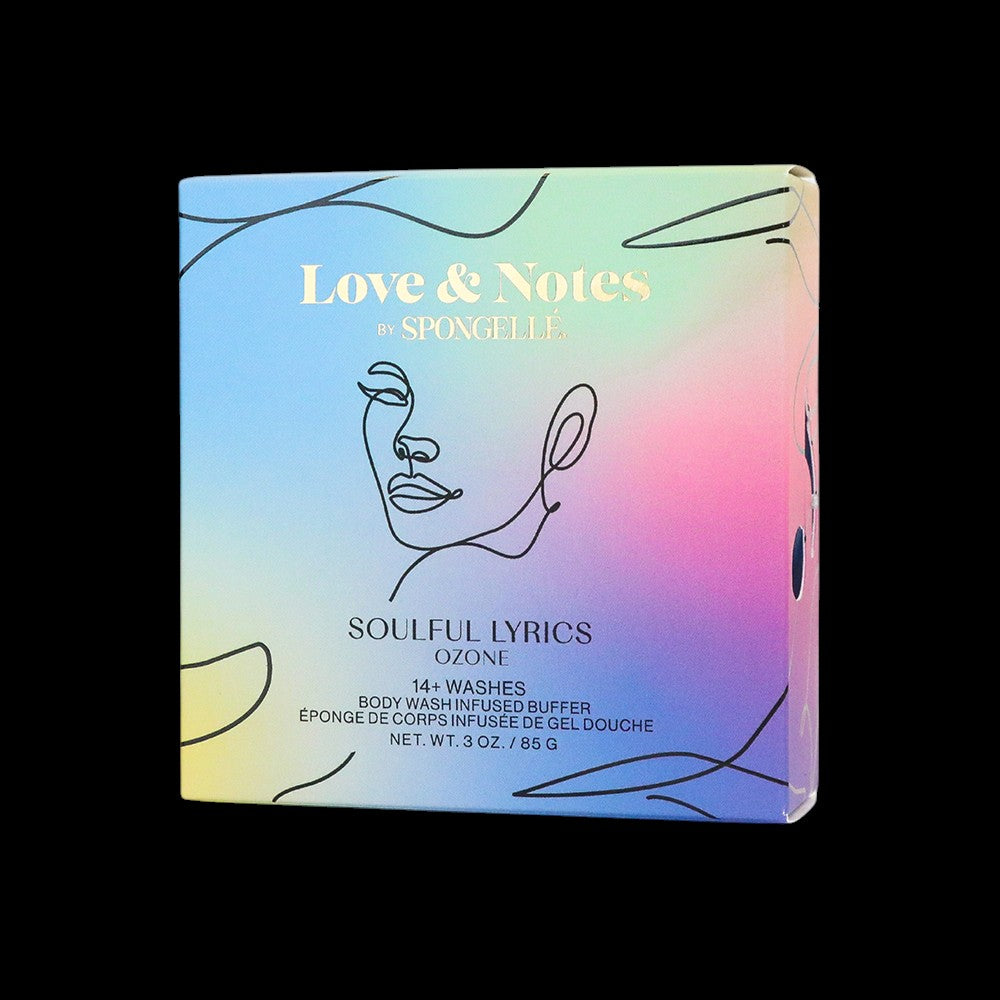 Soulful Lyrics | Love & Notes Body Buffer by Spongellé
