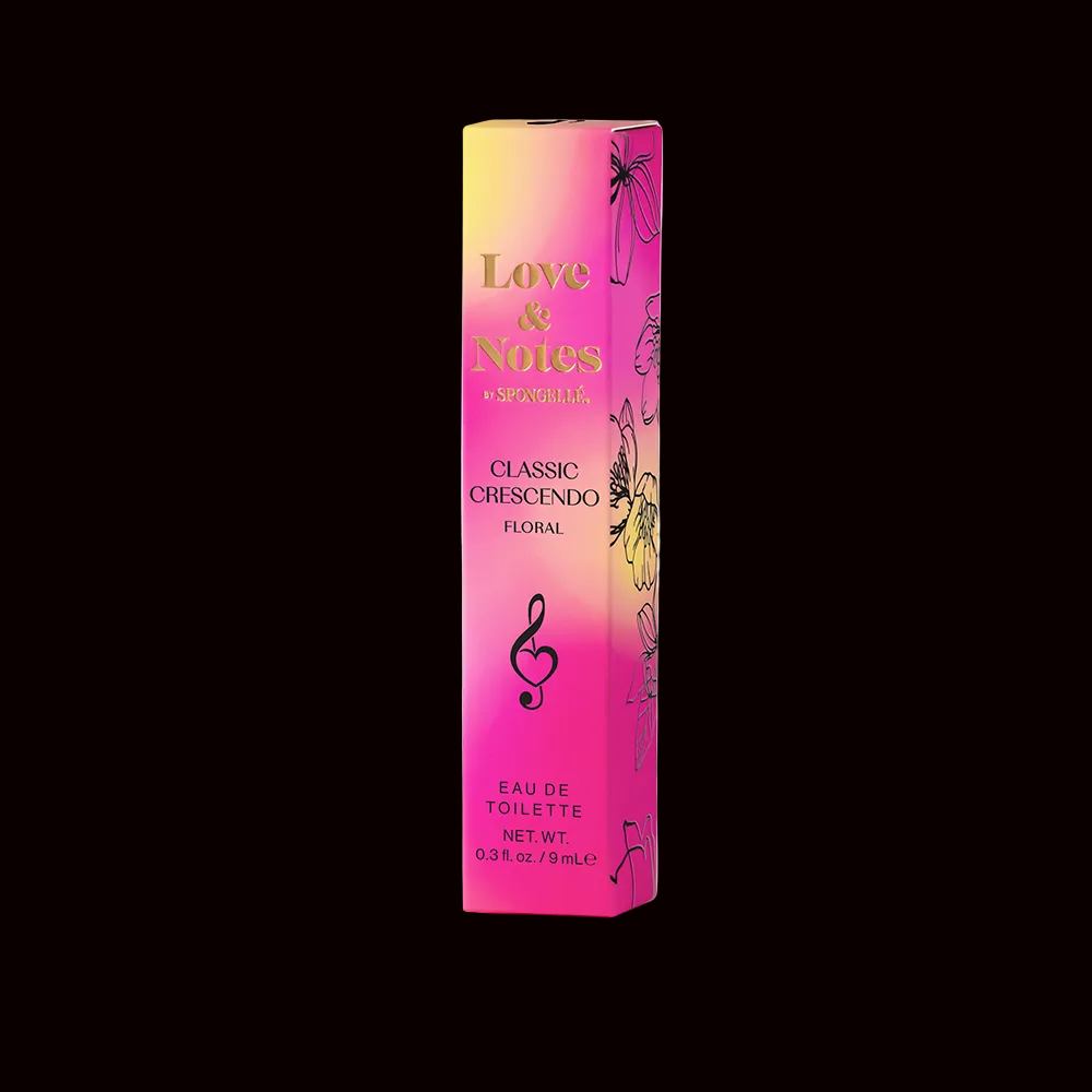 Classic Crescendo | Love & Notes Eau de Toilette by Spongellé