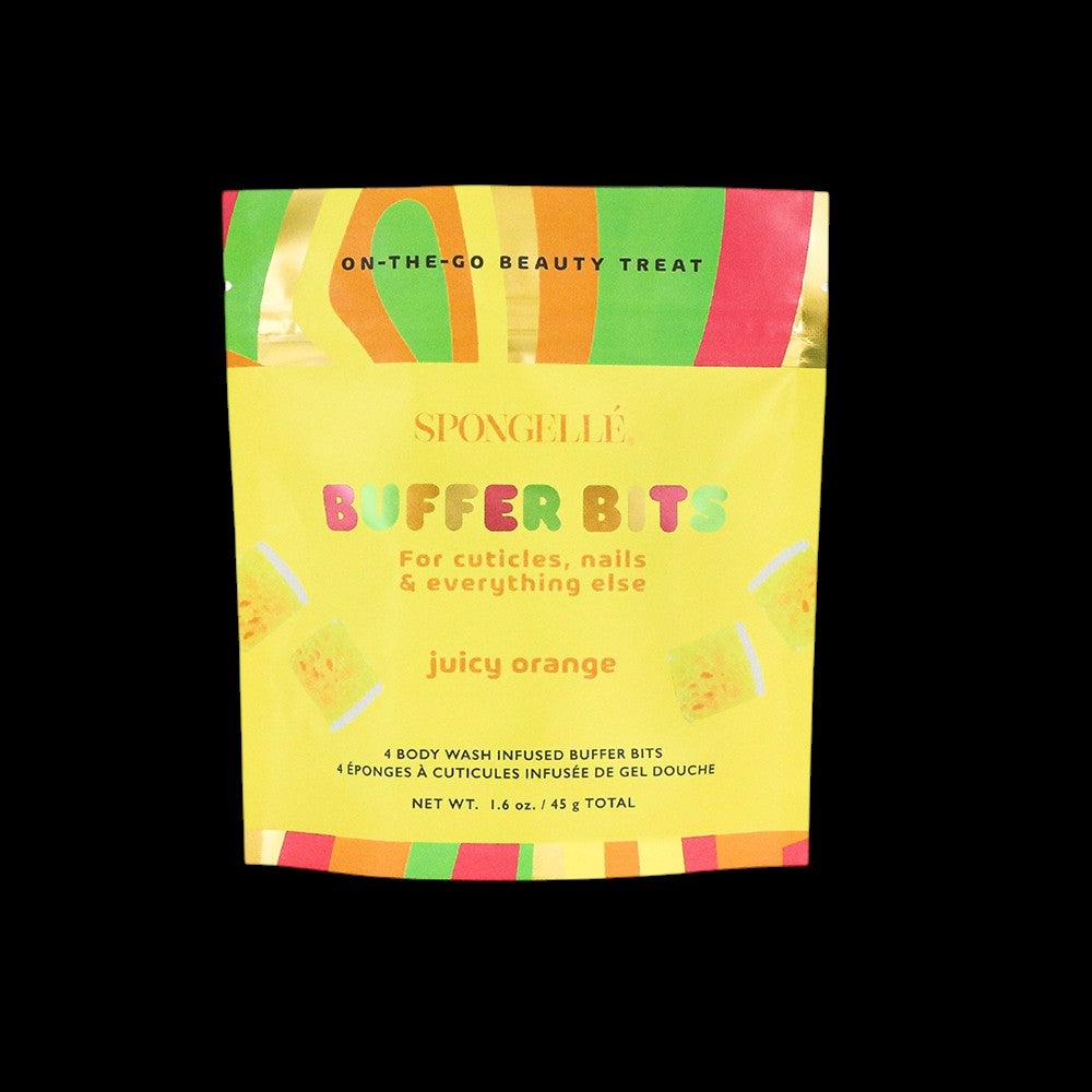 Juicy Orange | PediPOP! Buffer Bits by Spongellé