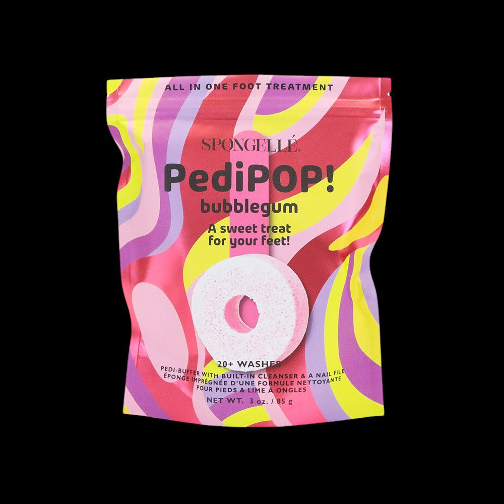 Bubblegum | PediPOP! Pedi Buffer & Nail File by Spongellé