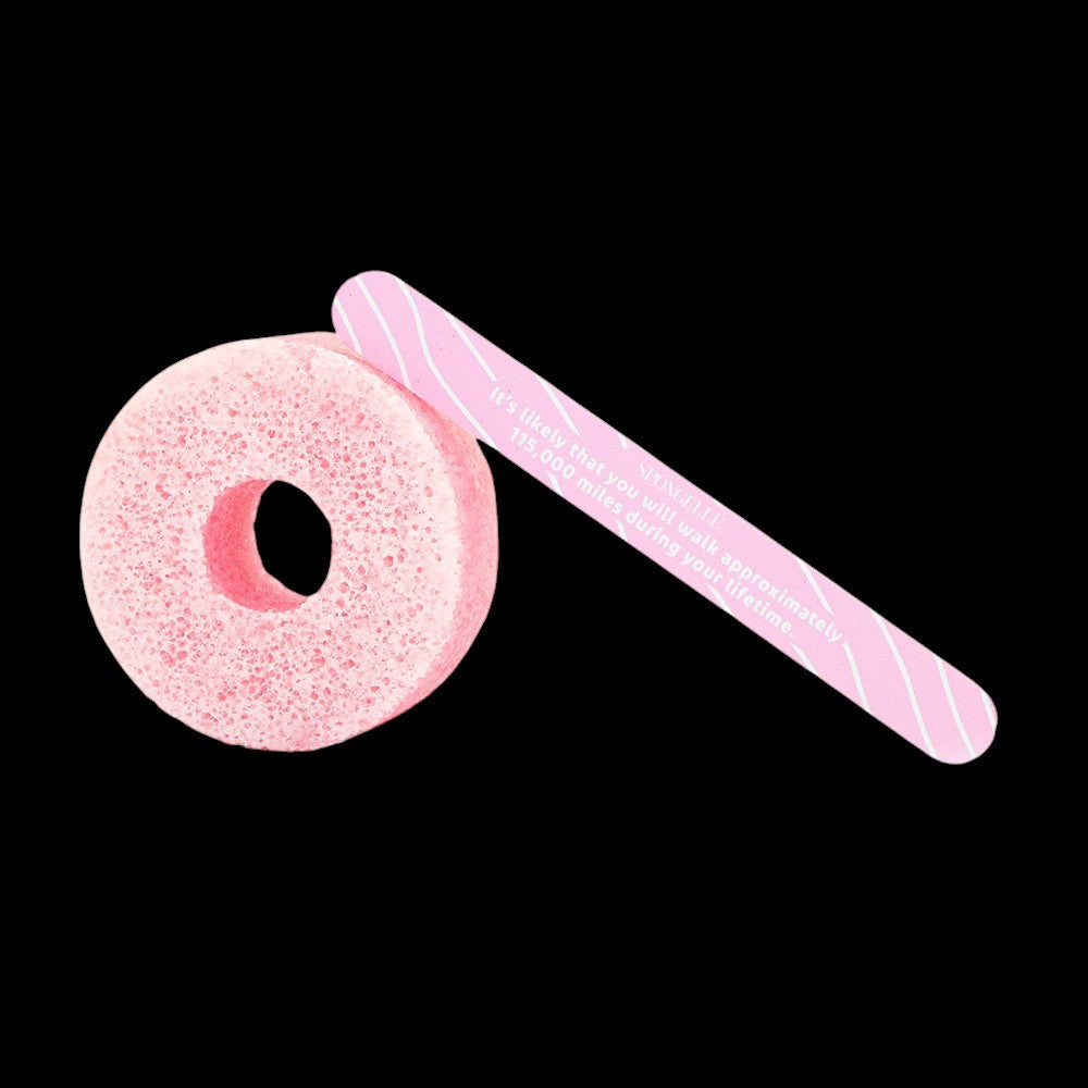Bubblegum | PediPOP! Pedi Buffer & Nail File by Spongellé