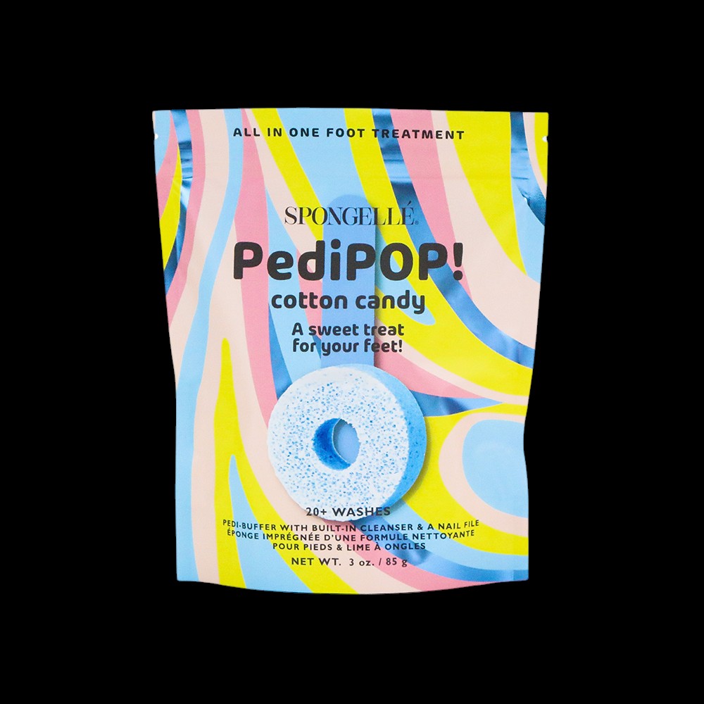 Cotton Candy | PediPOP! Pedi Buffer & Nail File by Spongellé