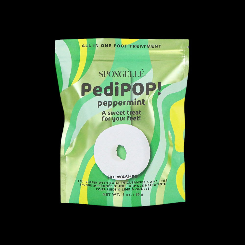 Peppermint | PediPOP! Pedi Buffer & Nail File by Spongellé