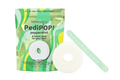 Spongellé PediPOP! peppermint foot treatment package with a white disc and green applicator on a white background