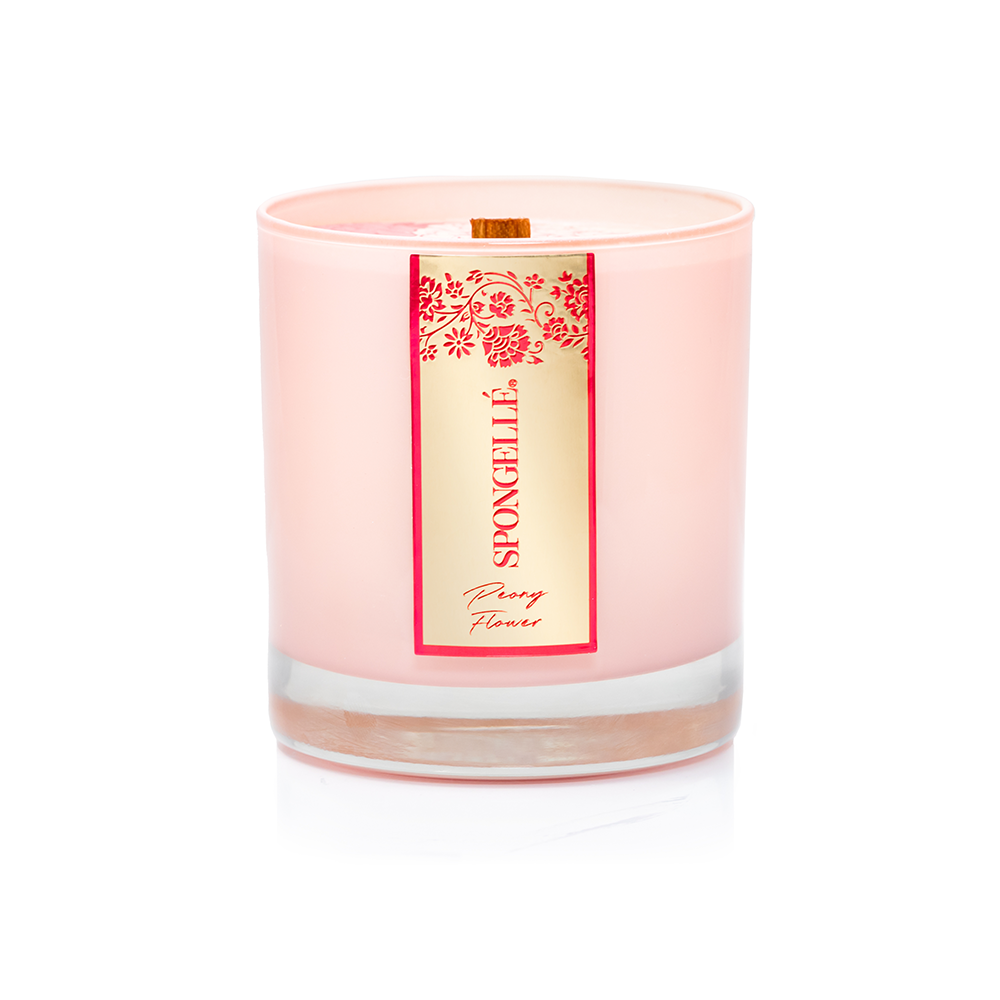 Peony Flower | Private Reserve Candle by Spongellé