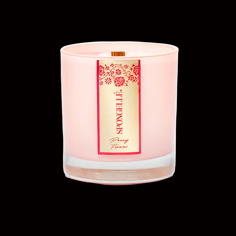 Peony Flower | Private Reserve Candle by Spongellé