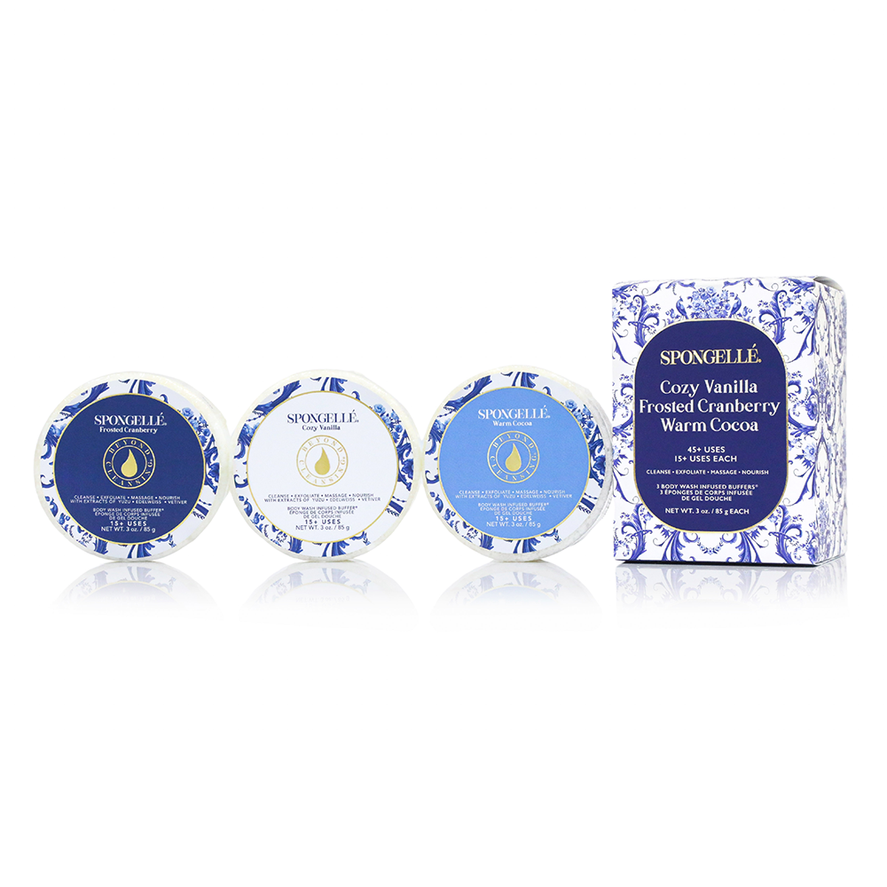 Body Buffer Trio Set 12 by Spongellé