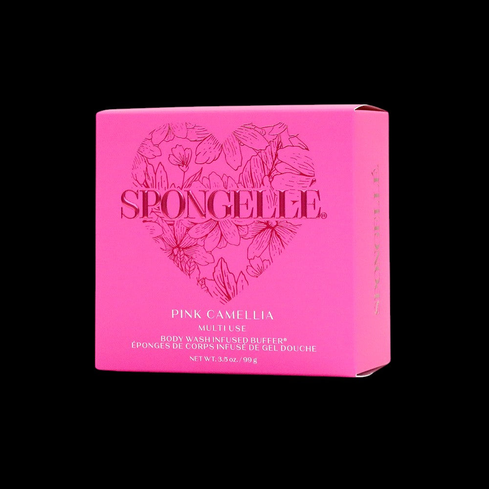 Pink Camellia | Heart Buffer by Spongellé