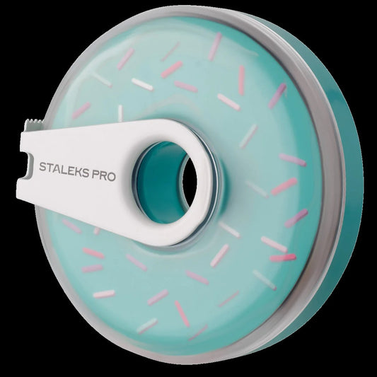 STALEKS PRO EXPERT WHITE NAIL FILE REFILL ROLL IN A PLASTIC CASE 80 REMOVABLE FILES PER ROLL AT- STALEKS™ by kvadrat store