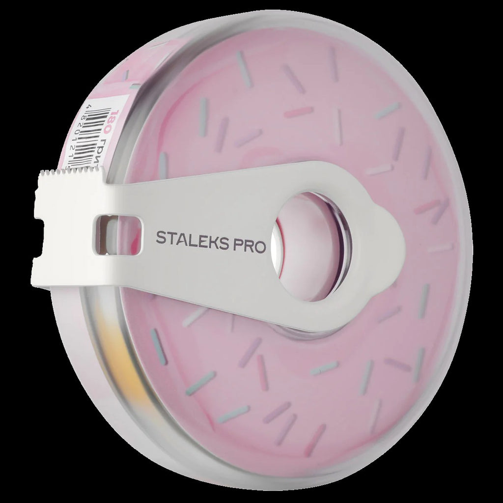 STALEKS PRO EXPERT WHITE NAIL FILE REFILL ROLL IN A PLASTIC CASE 80 REMOVABLE FILES PER ROLL AT- STALEKS™ by kvadrat store