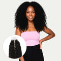 Afro Kinky 2x6 Transparent Lace Human Hair Closure by Private Label