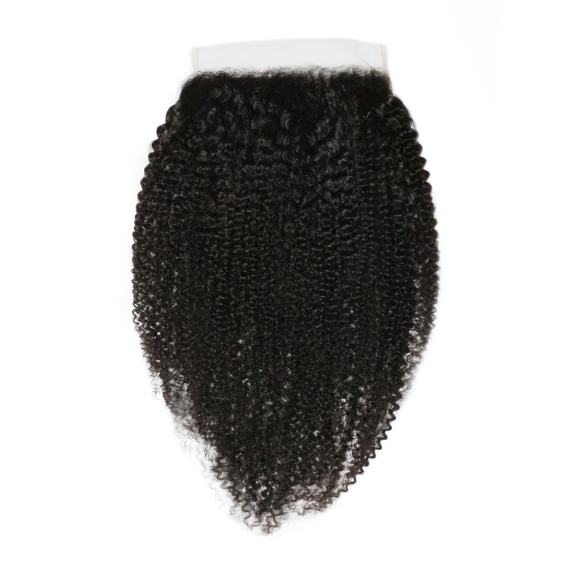 Afro Kinky 7x7 HD Lace Human Hair Closure by Private Label