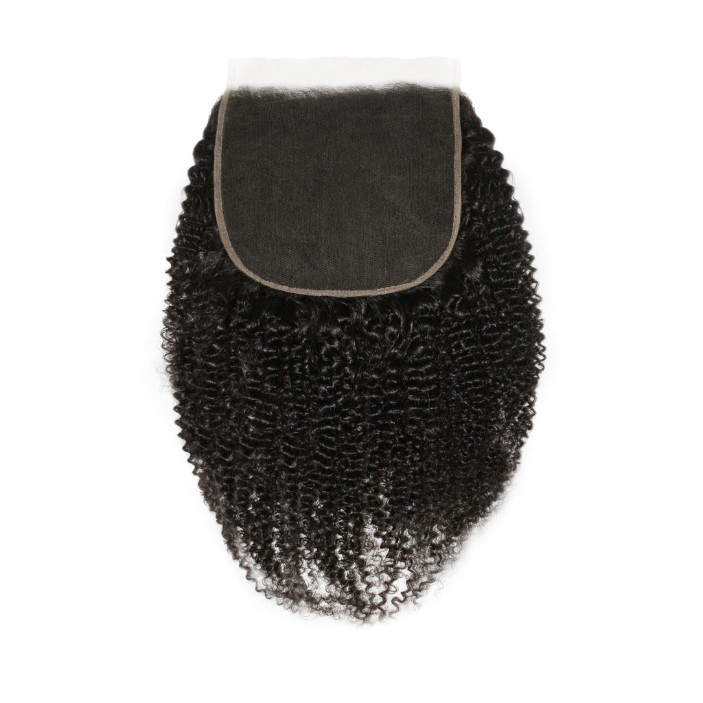 Afro Kinky 7x7 HD Lace Human Hair Closure by Private Label