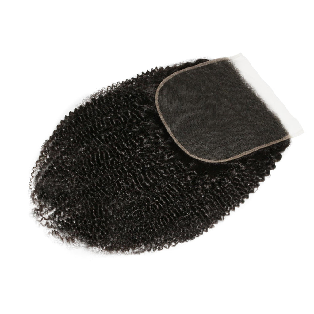 Afro Kinky 7x7 HD Lace Human Hair Closure by Private Label