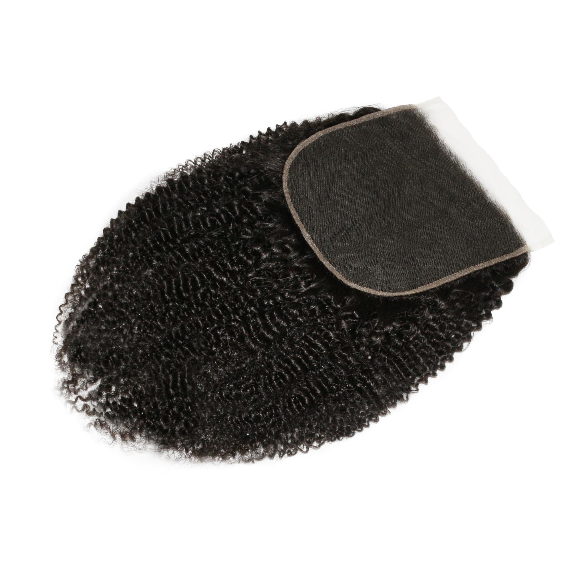 Afro Kinky 7x7 HD Lace Human Hair Closure by Private Label