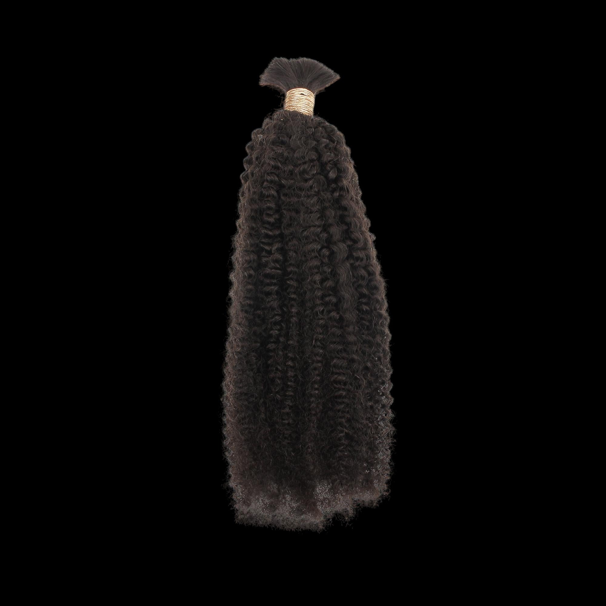 Afro Kinky Bulk 100% Human Braiding Hair by Private Label