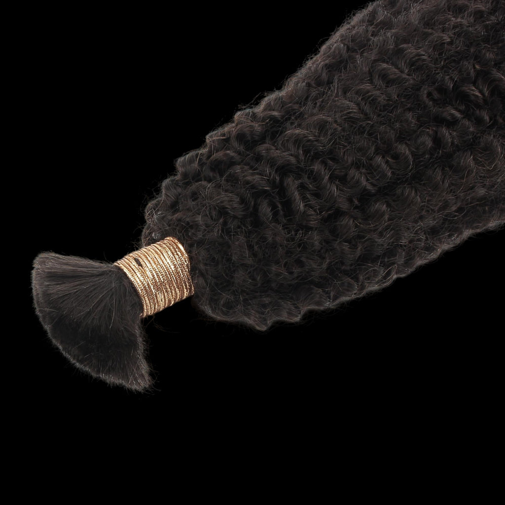 Afro Kinky Bulk 100% Human Braiding Hair by Private Label