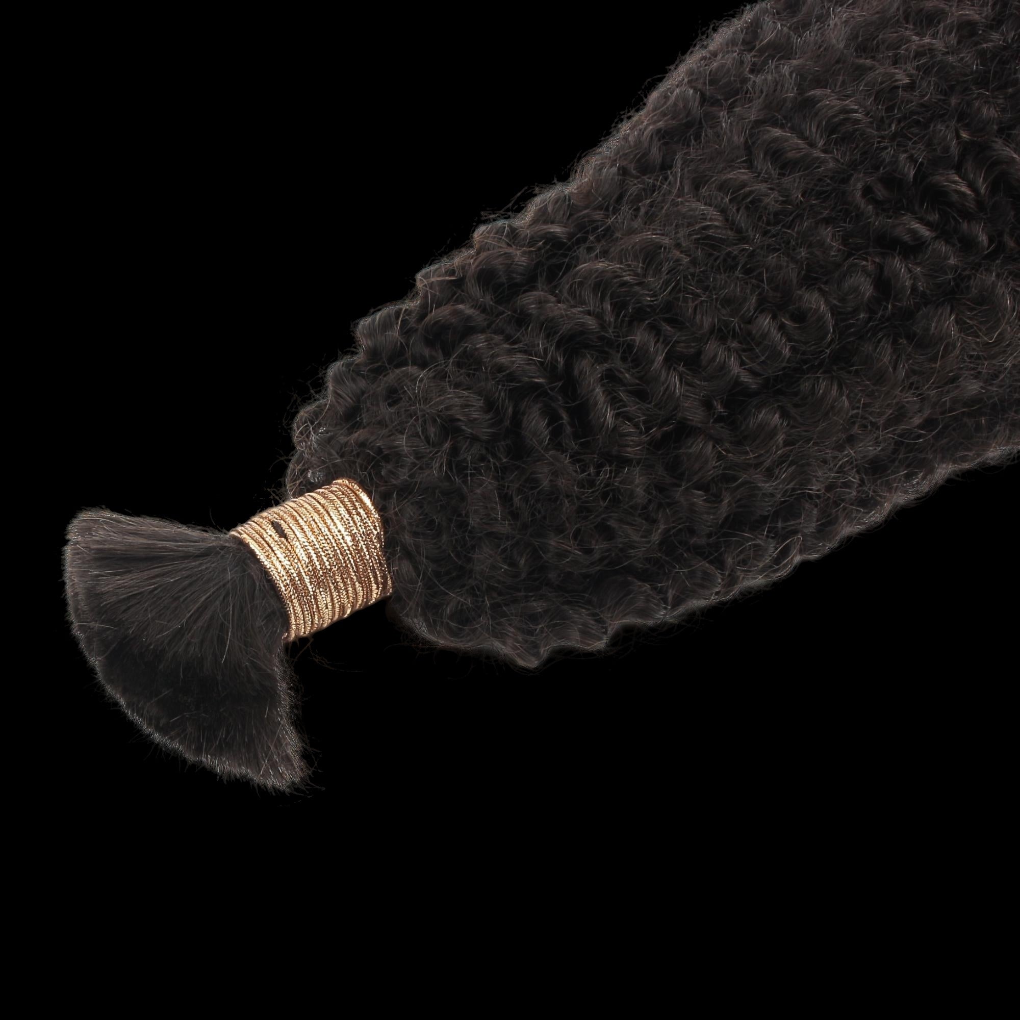Afro Kinky Bulk 100% Human Braiding Hair by Private Label